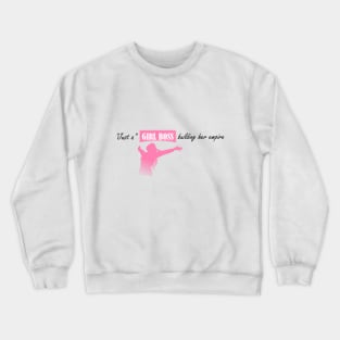 "Just a" girl boss building her empire Crewneck Sweatshirt